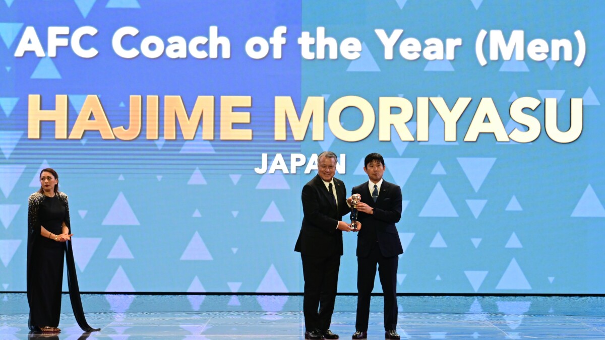 HLV Hajime Moriyasu được AFC vinh danh hlv-hajime-moriyasu-duoc-afc-vinh-danh